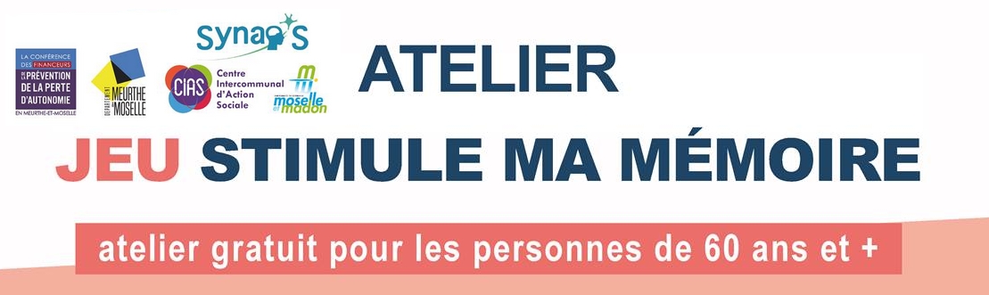 Lire la suite à propos de l’article Atelier destiné à prévenir les troubles cognitifs liés au vieillissement (troubles de la mémoire et de l’attention).