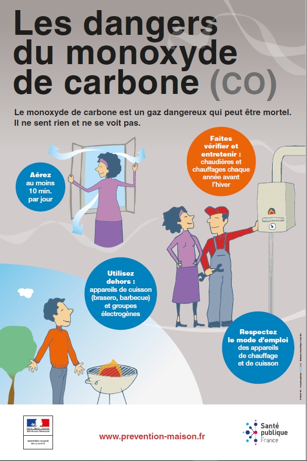 Lire la suite à propos de l’article Prévention et information sur les risques d’intoxication au monoxyde de carbone