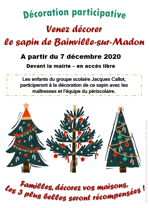 Lire la suite à propos de l’article Décorations du sapin et des maisons