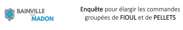 Lire la suite à propos de l’article Enquête pour élargir les commandes groupées de FIOUL et de PELLETS