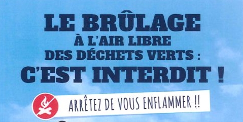 Lire la suite à propos de l’article Brûler ses déchets verts est interdit !