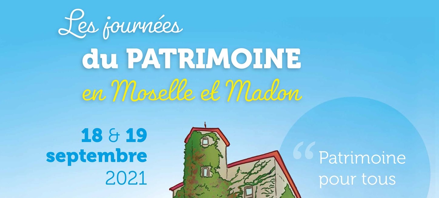 Lire la suite à propos de l’article Les journées du patrimoine en Moselle et Madon