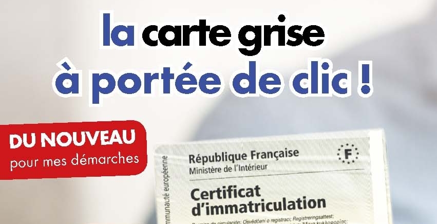 Lire la suite à propos de l’article Carte grise à portée de clic