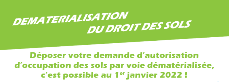 Lire la suite à propos de l’article Demande d’autorisation d’occupation des sols par voie dématérialisée