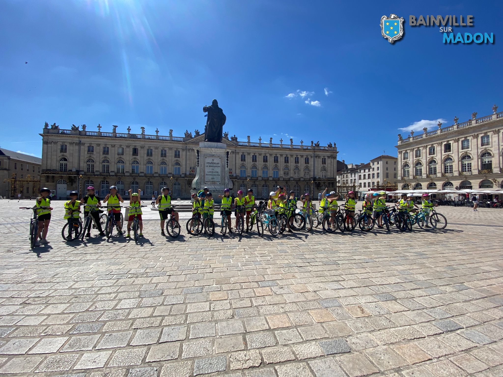 You are currently viewing Quand les élèves de CM1-CM2 se rendent, en vélo, à Nancy (13 juin 2022)!