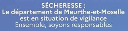 Lire la suite à propos de l’article Vigilance sècheresse !