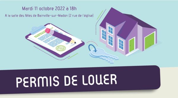 Lire la suite à propos de l’article Réunion d’information autour du « Permis de louer » (11 octobre 2022)