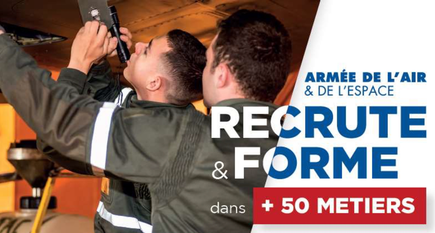 Lire la suite à propos de l’article L’Armée de l’Air recrute !