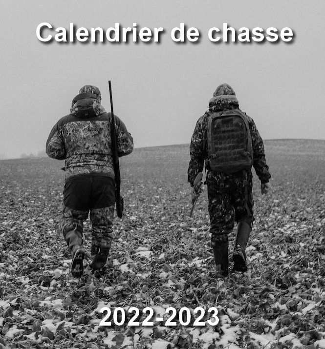 You are currently viewing Calendrier de chasse 2022-23