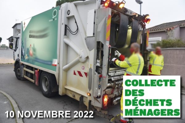 Lire la suite à propos de l’article Collecte des ordures ménagères (10 novembre 2022)