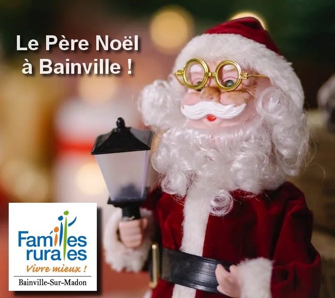 Lire la suite à propos de l’article Le Père Noël à Bainville (17 déc. 2022)