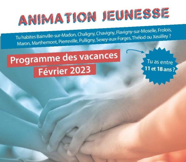 Lire la suite à propos de l’article Animados – Programme des vacances de Février 2023