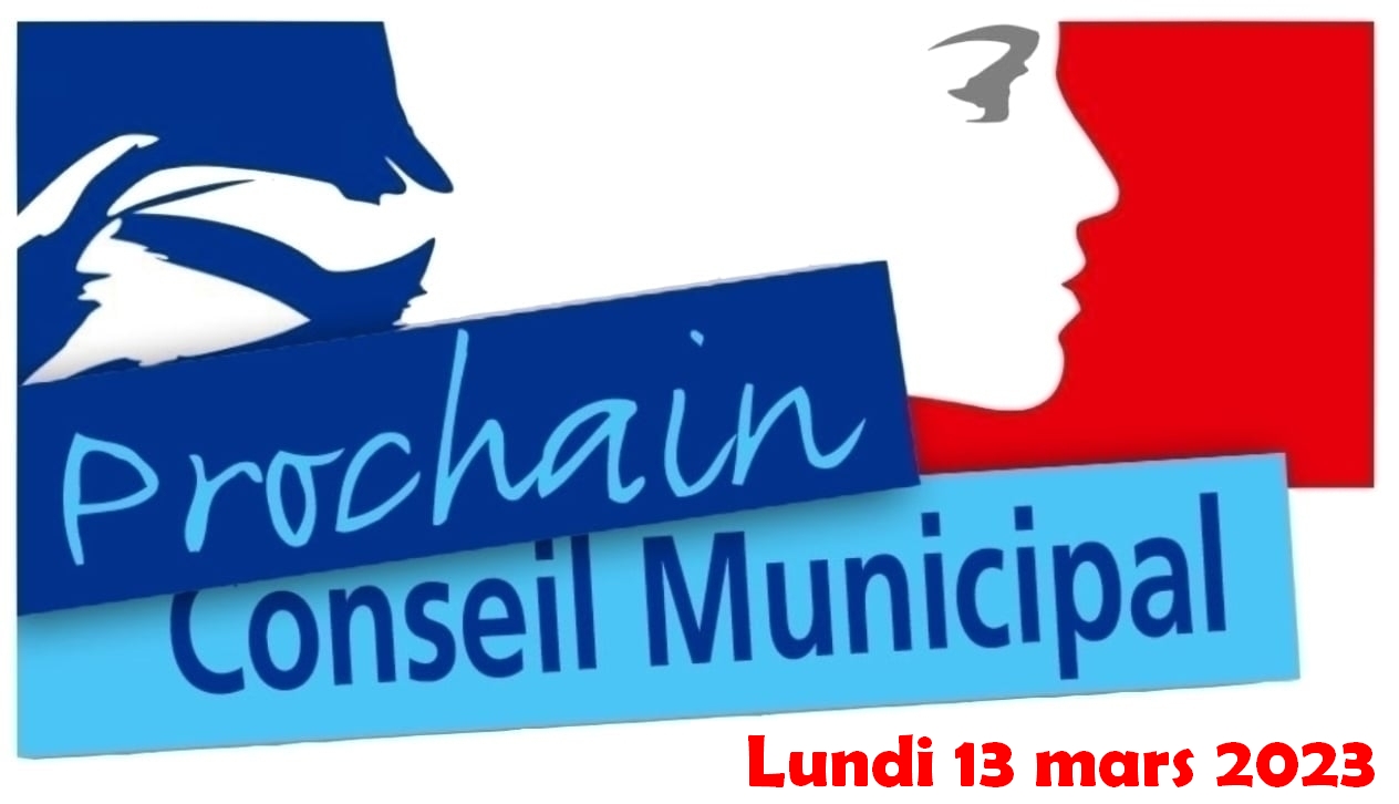 You are currently viewing Conseil municipal du 13 mars 2023
