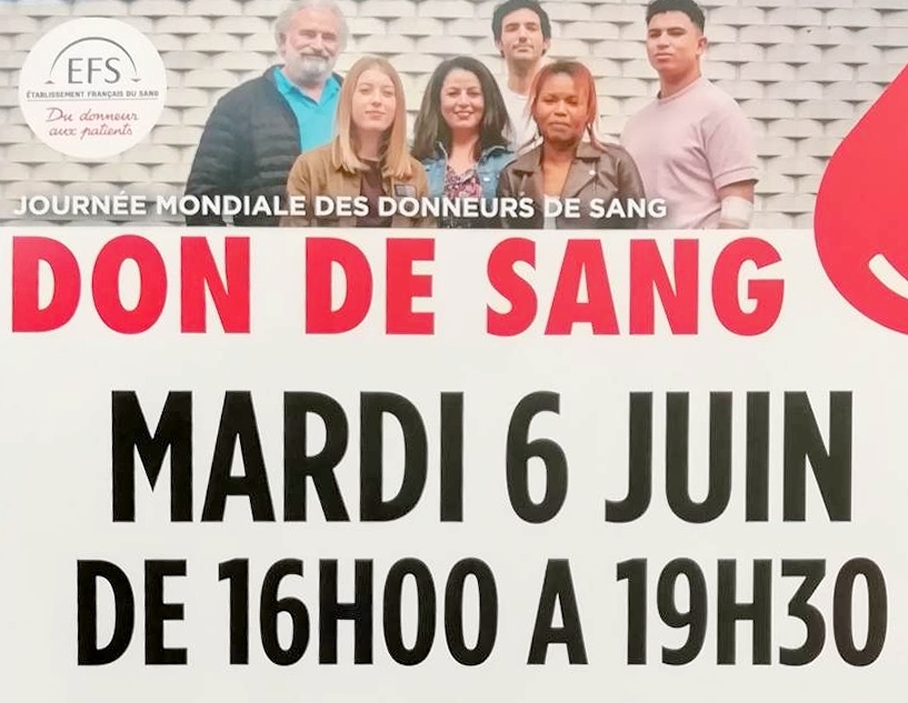 Lire la suite à propos de l’article Don de sang (6 juin 2023)