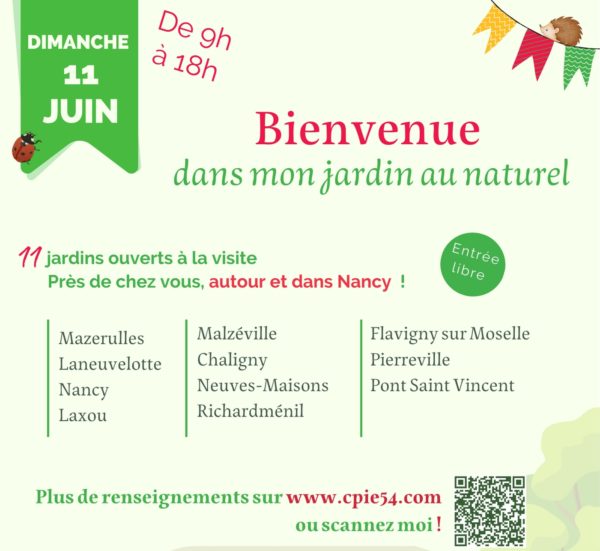 Lire la suite à propos de l’article Bienvenue dans mon jardin au naturel !