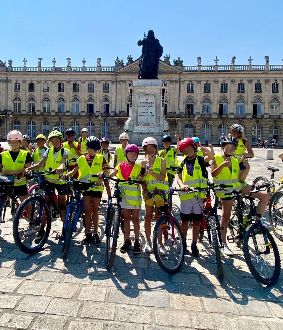 Lire la suite à propos de l’article Quand les élèves de CM1-CM2 se rendent, en vélo, à Nancy (16 juin 2023)!