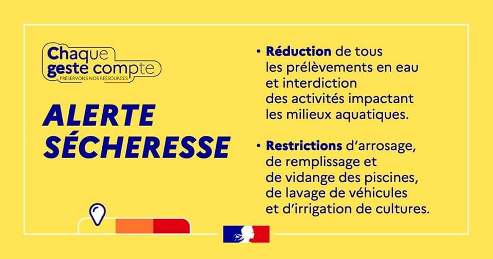 Lire la suite à propos de l’article Arrêté préfectoral : Passage en ALERTE de la zone Moselle amont et Meurthe