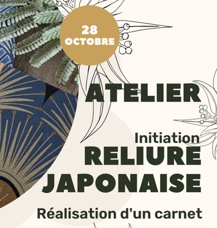 Lire la suite à propos de l’article Atelier Initiation Reliure Japonaise (28 oct. 2023)