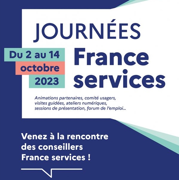 Lire la suite à propos de l’article Journées France Services (2 au 14 oct. 2023)