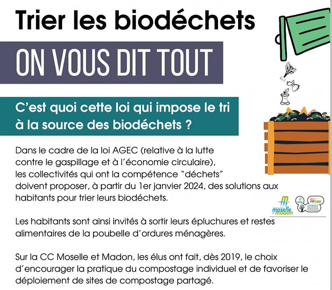 Lire la suite à propos de l’article Tri des biodéchets ! Comment faire !