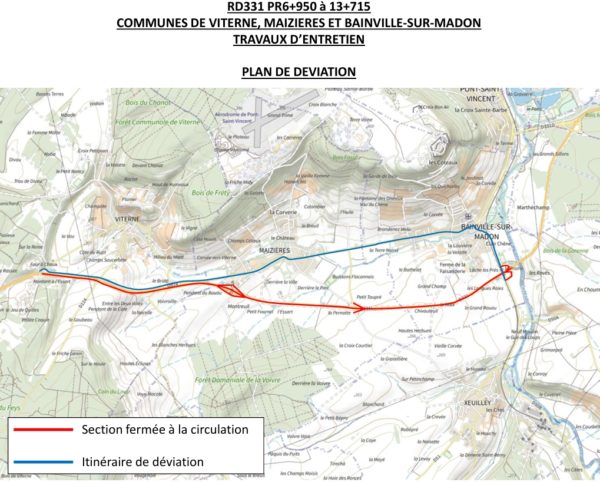 Lire la suite à propos de l’article Arrêté préfectoral relatif aux prescriptions de circulation appliquées sur la RD331 et bretelles du 10 au 20 juin 2025