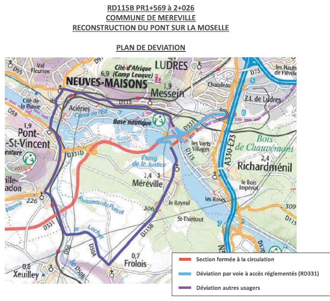 You are currently viewing Arrêté préfectoral portant la restriction de circulation sur la RD 115B