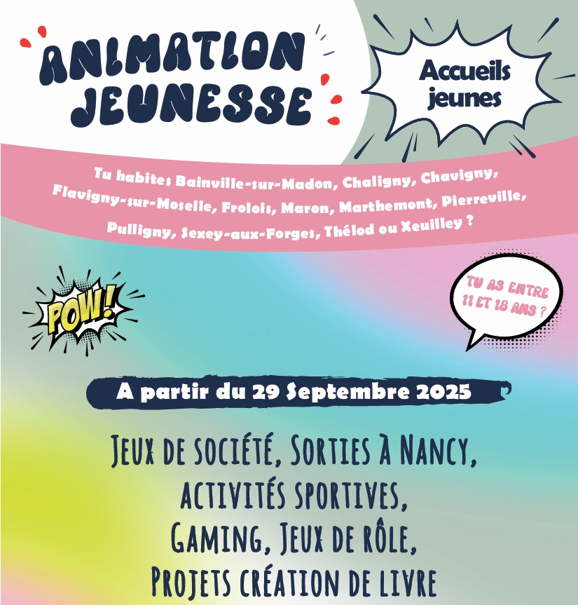 Lire la suite à propos de l’article Accueils jeunes de la CCMM !