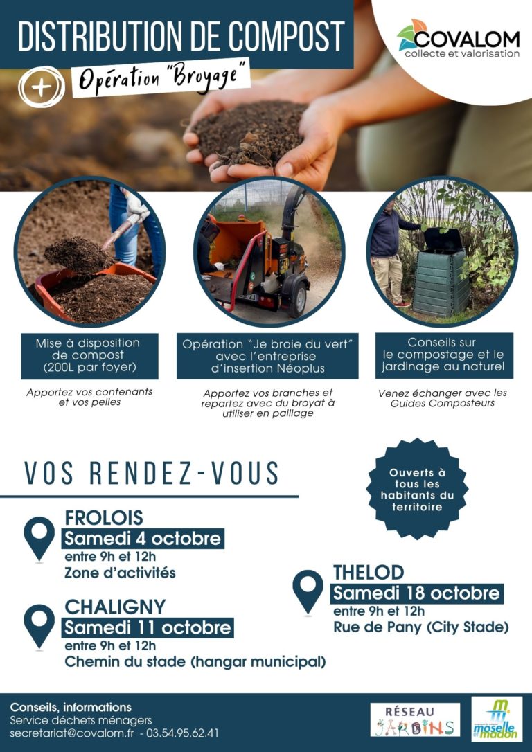 Distribution de compost ! – Mairie de Bainville sur madon : Site officiel