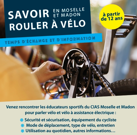 Lire la suite à propos de l’article Savoir rouler à vélo en Moselle et Madon (17 oct 2025)