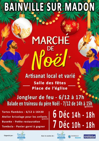 Lire la suite à propos de l’article Marché de Noël de Familles Rurales (6-7 décembre 2025)