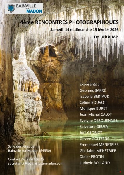 Lire la suite à propos de l’article 4e Rencontres photographiques (14-15 février 2026)