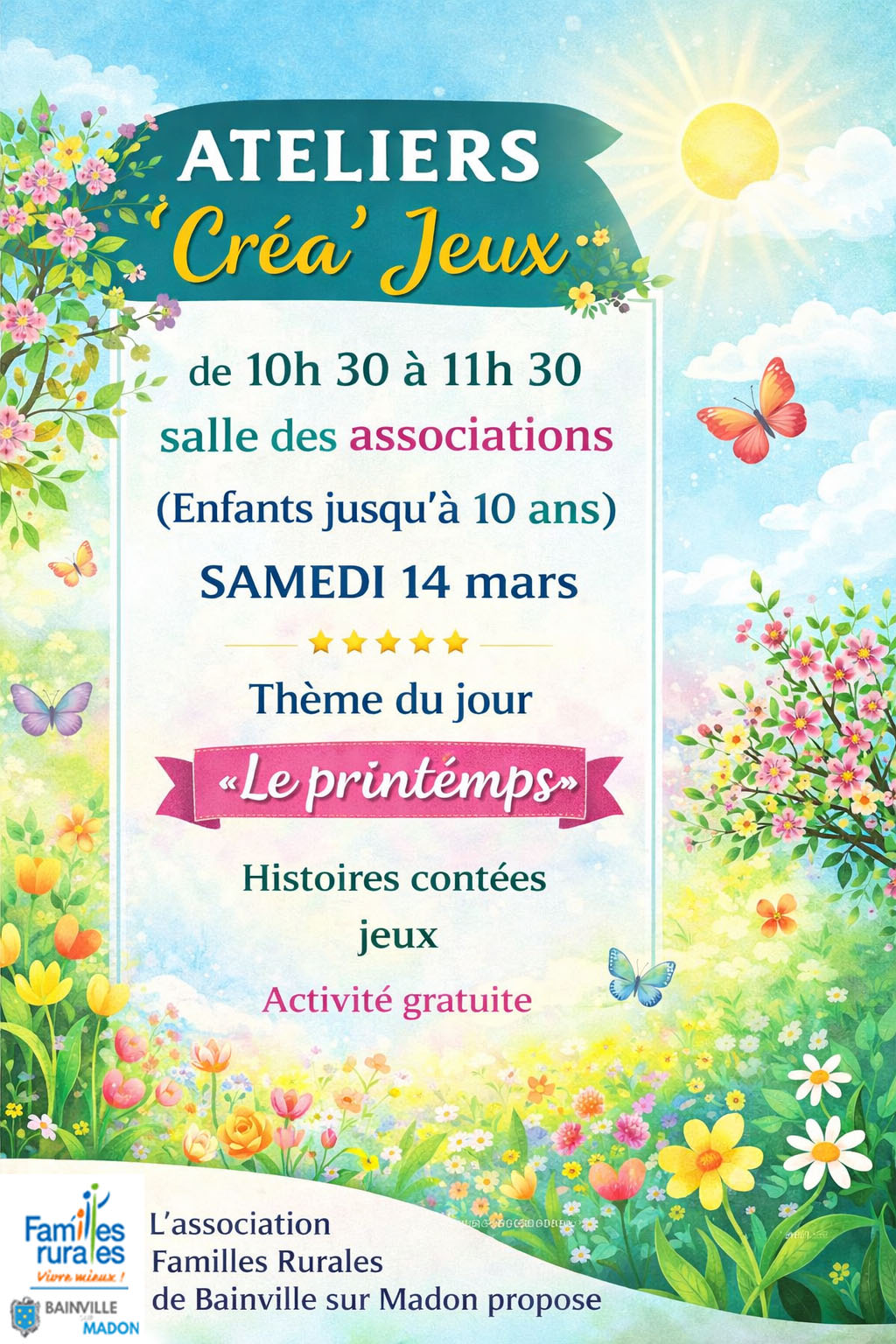 You are currently viewing Ateliers « Créa&rsquo;jeux par Familles rurales (14 mars 2026)