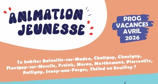 You are currently viewing Programme de l&rsquo;Animation jeunesse de la CCMM pour les vacances de Pâques 2026