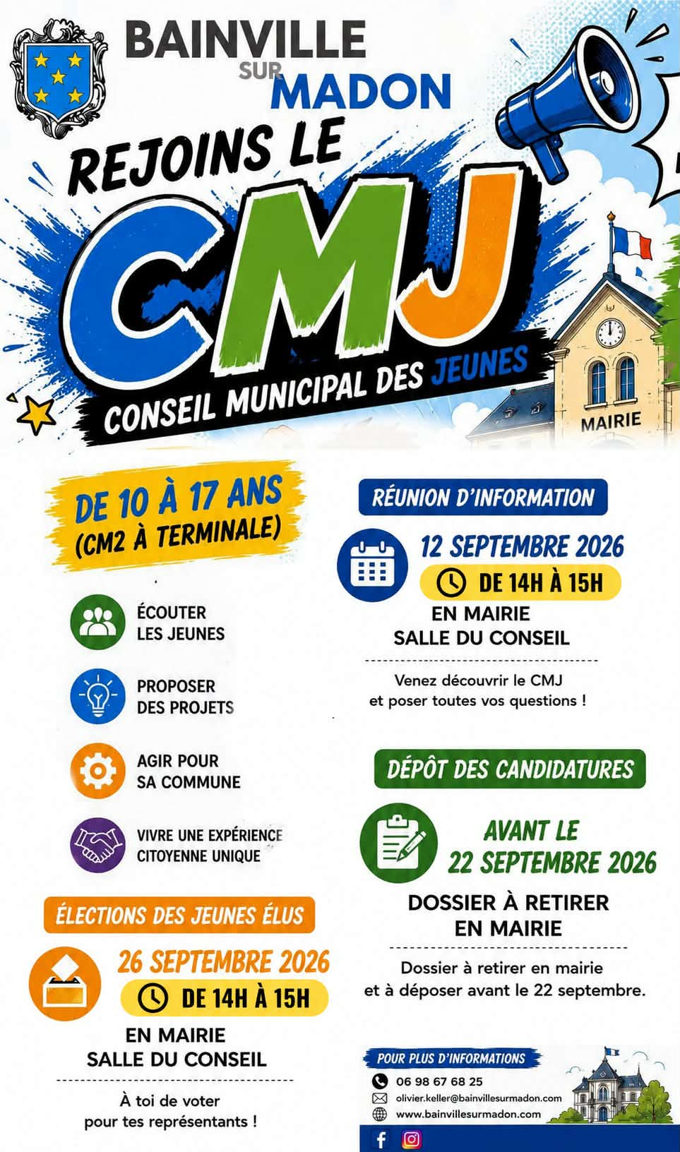 Lire la suite à propos de l’article Conseil municipal des jeunes
