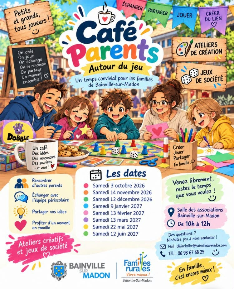 You are currently viewing Café parents, autour d&rsquo;un jeu (les dates)