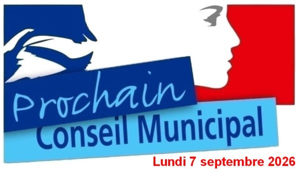 Lire la suite à propos de l’article Conseil municipal (7 sept. 2026)