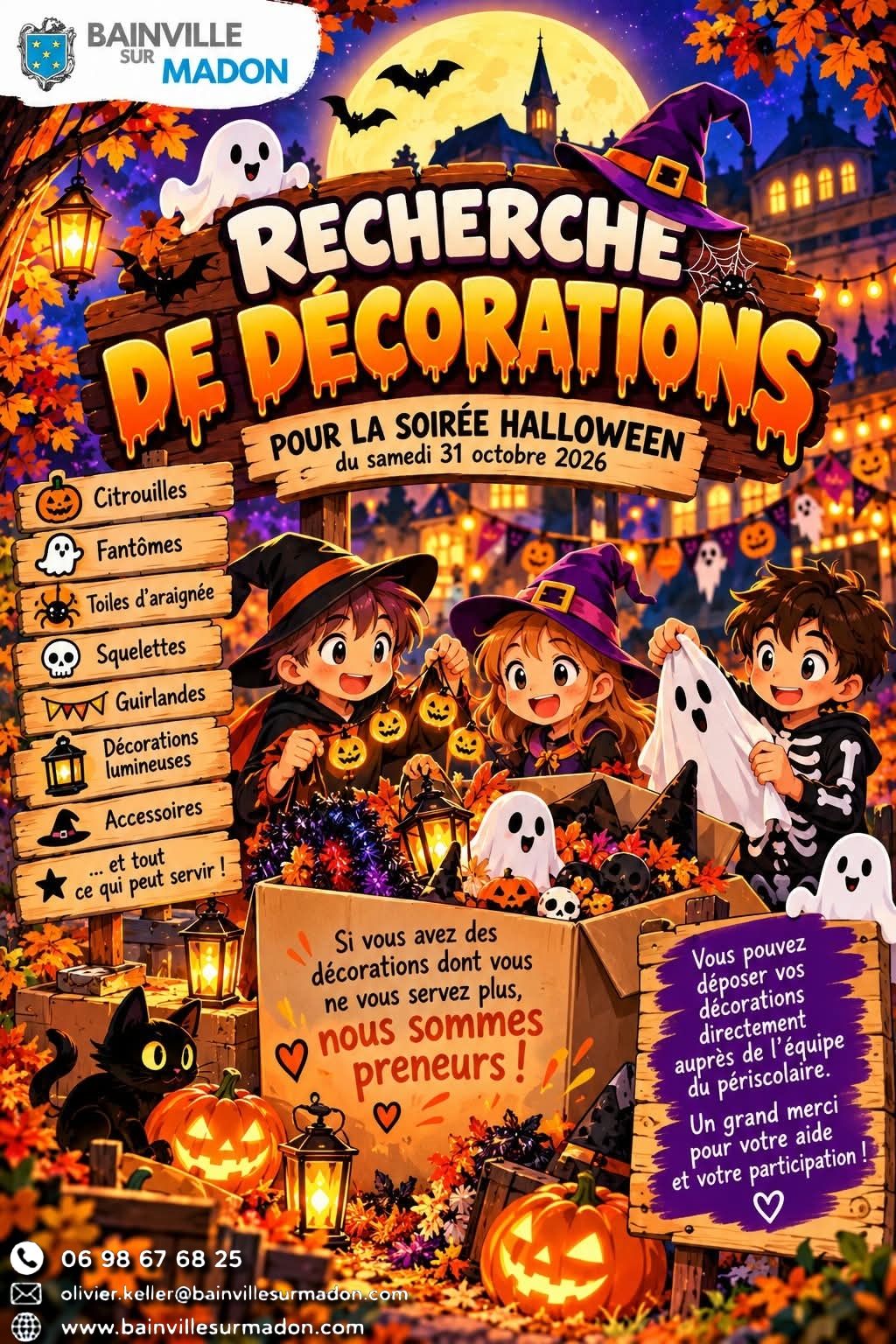 You are currently viewing Recherche de décorations pour Halloween