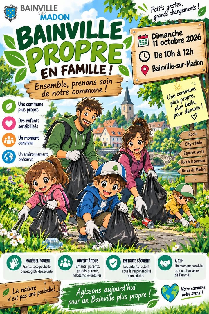 You are currently viewing Matinée propreté (11 oct. 2026)