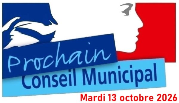 Lire la suite à propos de l’article Conseil municipal (13 octobre 2026)